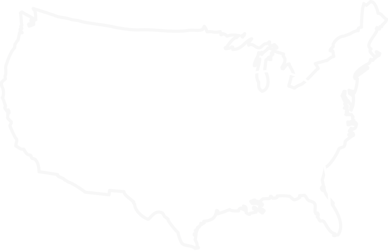 America Shaped Image With Shipping Lines